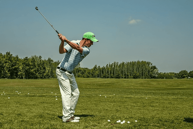 How To Stop Coming Up On Toes In Golf Swing? 