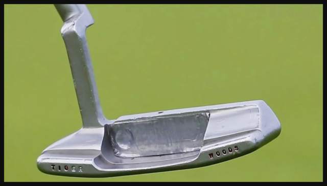 Where to put lead tape on putter?