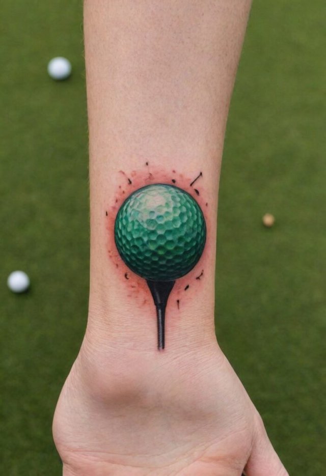 Golf tattoo ideas 14