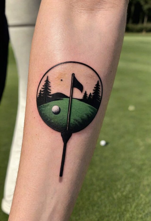 Golf tattoo ideas 27