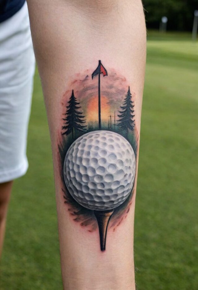 Golf tattoo ideas 29