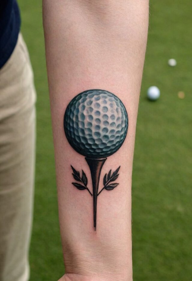 Golf tattoo ideas 31